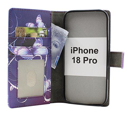 Skimblocker iPhone 18 Pro Magnet Plånboksfodral Design