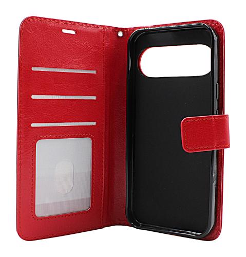 Crazy Horse Google Pixel 9 / Pixel 9 Pro 5G Plånboksfodral