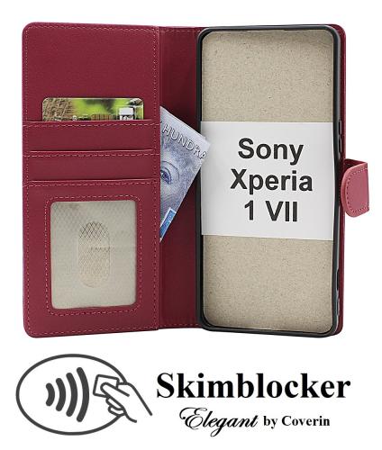 Skimblocker Sony Xperia 1 VII Plånboksfodral