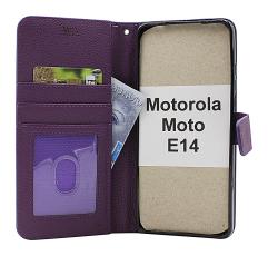 New Standcase Motorola Moto E14 Plånboksfodral