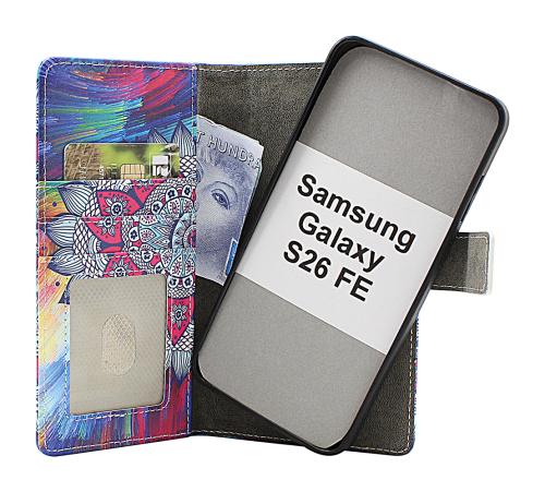 Skimblocker Samsung Galaxy S26 FE Magnet Plånboksfodral Design