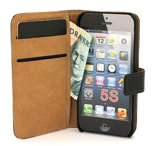billigamobilskydd.seCrazy Horse Standcase Wallet iPhone 5/5s/SE