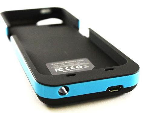 Battery Case iPhone 5/5s/SE Blå