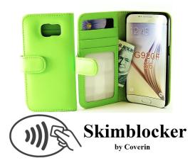 Skimblocker Pl&aring;nboksfodral Samsung Galaxy S6 (SM-G920F)