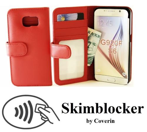 Skimblocker Plånboksfodral Samsung Galaxy S6 (SM-G920F)