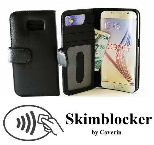 Skimblocker Plånboksfodral Samsung Galaxy S6 (SM-G920F)