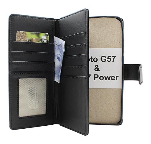 Skimblocker Motorola Moto G57 / G57 Power XL Magnet Plånboksfodral