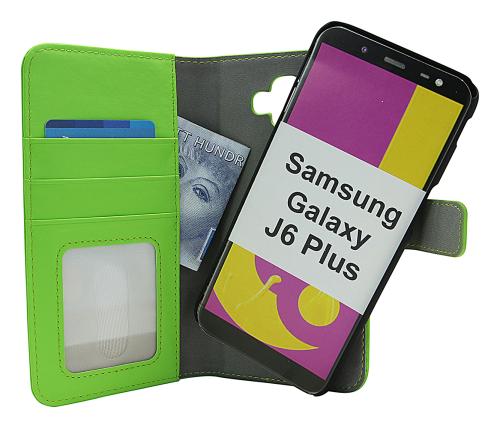 Skimblocker Magnet Fodral Samsung Galaxy J6 Plus (J610FN/DS)