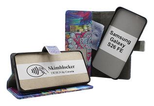 Skimblocker Samsung Galaxy S26 FE Magnet Pl&aring;nboksfodral Design