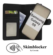 CoverinSkimblocker Samsung Galaxy S9 Magnet Plånboksfodral