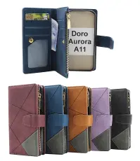 XL Doro Aurora A11 Lyx Plånboksfodral