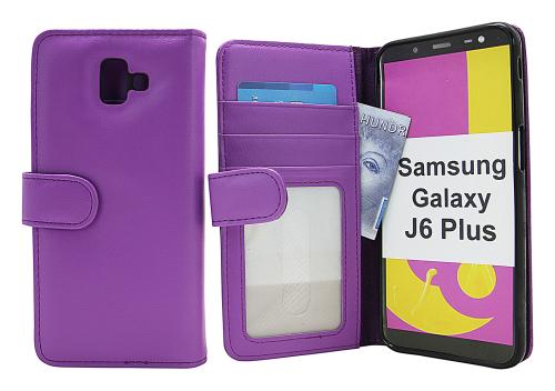 Skimblocker Plånboksfodral Samsung Galaxy J6 Plus (J610FN/DS)