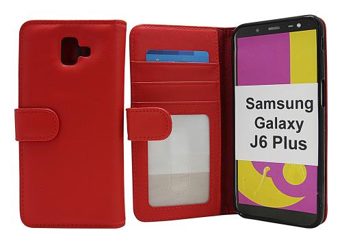 Skimblocker Plånboksfodral Samsung Galaxy J6 Plus (J610FN/DS)