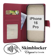Skimblocker iPhone 16 Pro Plånboksfodral