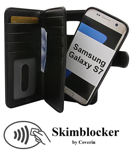 CoverinSkimblocker XL Magnet Fodral Samsung Galaxy S7 (G930F)