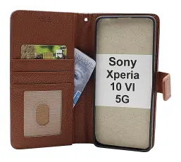 Sony Xperia 10 VI 5G New Standcase Plånboksfodral