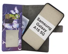 Skimblocker Samsung Galaxy A16 / A16 5G Magnet Plånboksfodral Design