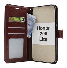 Crazy Horse Honor 200 Lite 5G Pl&aring;nboksfodral