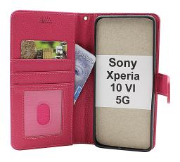 Sony Xperia 10 VI 5G New Standcase Pl&aring;nboksfodral