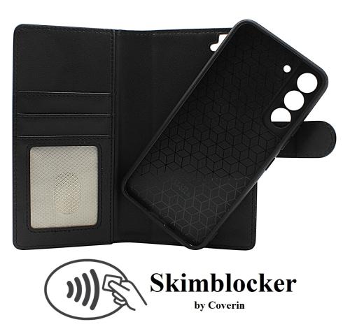 CoverinSkimblocker Samsung Galaxy S22 5G Magnet Plånboksfodral