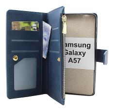 XL Samsung Galaxy A57 5G Lyx Pl&aring;nboksfodral