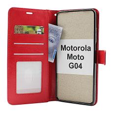 Crazy Horse Wallet Motorola Moto G04