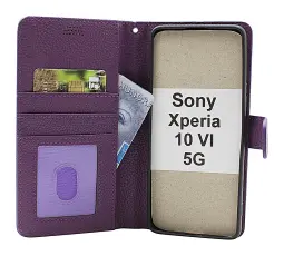 Sony Xperia 10 VI 5G New Standcase Plånboksfodral