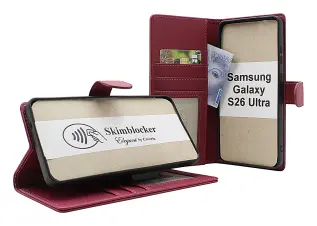 Skimblocker Samsung Galaxy S26 Ultra Pl&aring;nboksfodral