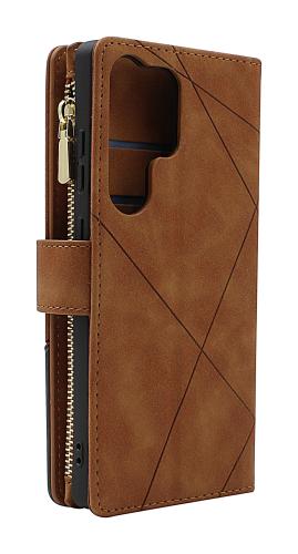 XL Samsung Galaxy S25 Ultra Lyx Plånboksfodral