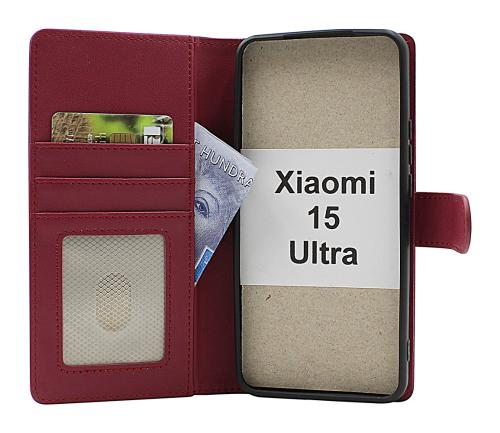 Skimblocker Xiaomi 15 Ultra Plånboksfodral