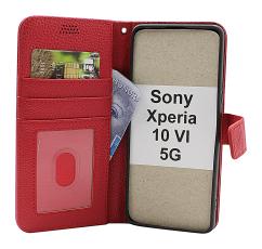 Sony Xperia 10 VI 5G New Standcase Plånboksfodral