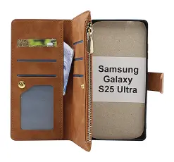 XL Samsung Galaxy S25 Ultra Lyx Pl&aring;nboksfodral