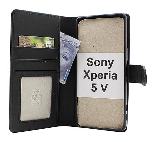Skimblocker Sony Xperia 5 V Magnet Plånboksfodral