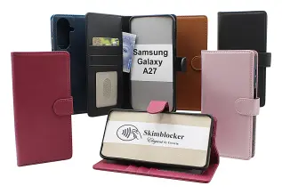 Skimblocker Samsung Galaxy A27 Pl&aring;nboksfodral