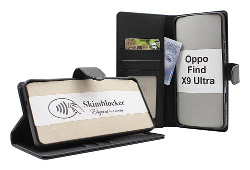 Skimblocker Oppo Find X9 Ultra Plånboksfodral