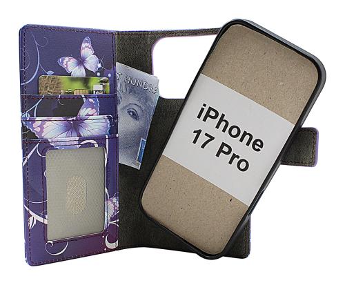 Skimblocker iPhone 17 Pro Magnet Plånboksfodral Design