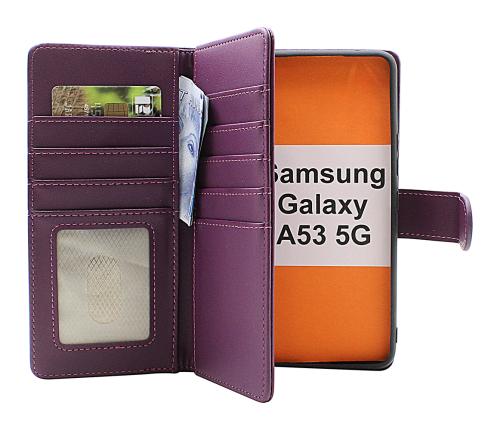 Skimblocker Samsung Galaxy A53 5G XL Magnet Plånboksfodral