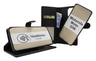 Skimblocker Motorola Moto G56 Magnet Plånboksfodral