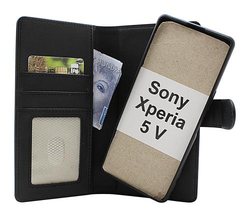 Skimblocker Sony Xperia 5 V Magnet Plånboksfodral