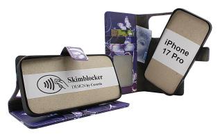 Skimblocker iPhone 17 Pro Magnet Plånboksfodral Design