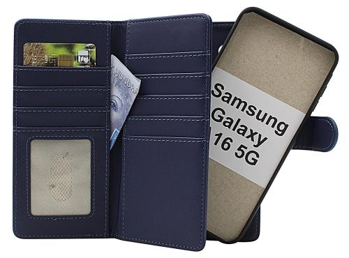 Skimblocker Samsung Galaxy A16 / A16 5G XL Magnet Plånboksfodral