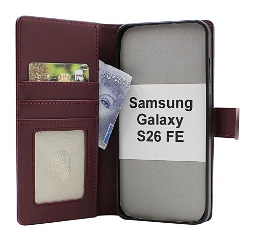 Skimblocker Samsung Galaxy S26 FE Magnet Plånboksfodral