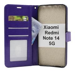 Crazy Horse Xiaomi Redmi Note 14 5G Plånboksfodral
