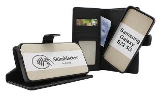 Skimblocker Samsung Galaxy S22 5G Magnet Pl&aring;nboksfodral