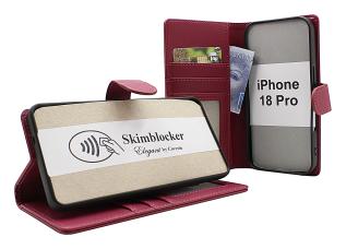 Skimblocker iPhone 18 Pro Pl&aring;nboksfodral