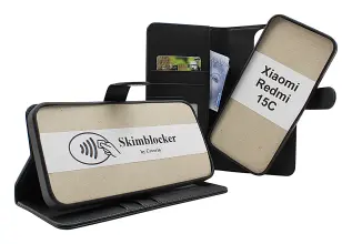Skimblocker Xiaomi Redmi 15C Magnet Pl&aring;nboksfodral