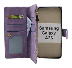 XL Samsung Galaxy A26 Lyx Pl&aring;nboksfodral