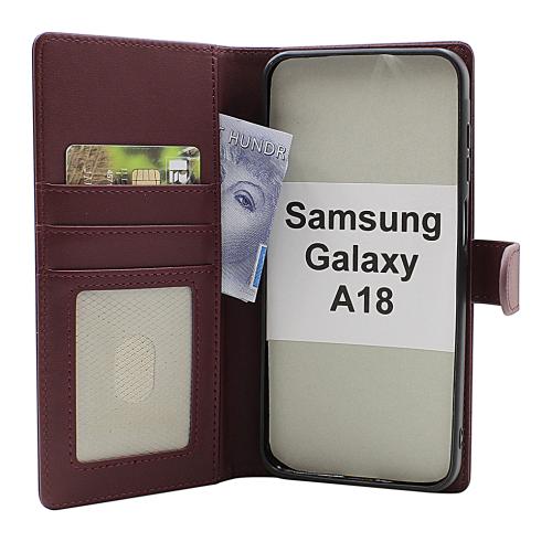 Skimblocker Samsung Galaxy A18 LTE Magnet Plånboksfodral