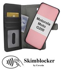 CoverinSkimblocker Magnet Fodral Motorola Moto G200