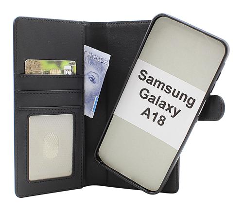 Skimblocker Samsung Galaxy A18 LTE Magnet Plånboksfodral